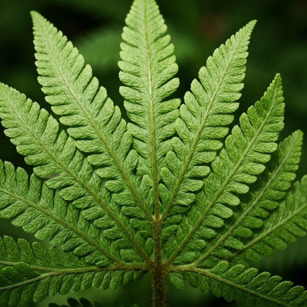 Fern leaf representing Flow